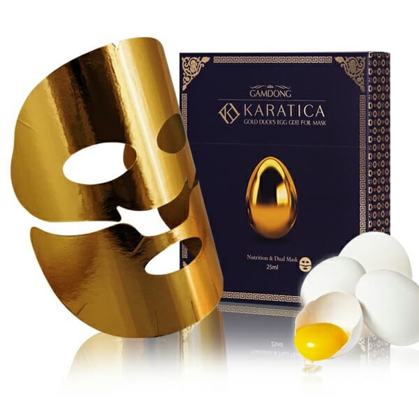 Karatica Gold Duck_s Egg Foil Mask for wrinkle brightening